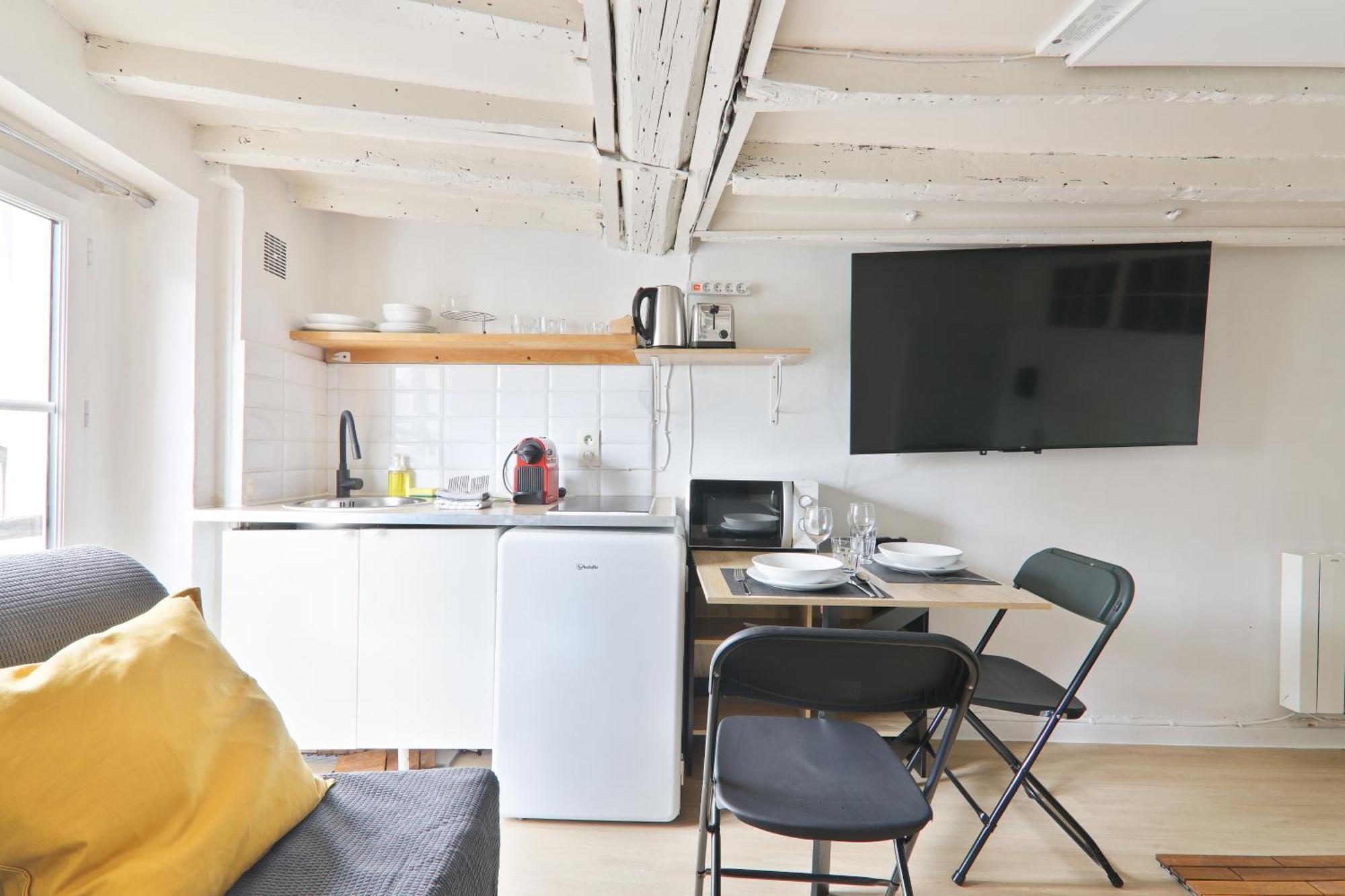 Studio Appartement Quartier Saint-Michel Notre-Dame 3 Free Netflix Париж Экстерьер фото